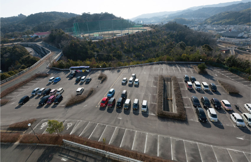 学生専用駐車場