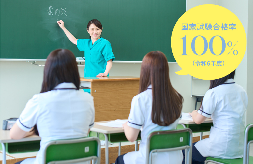 平成30年度国家試験合格率100%